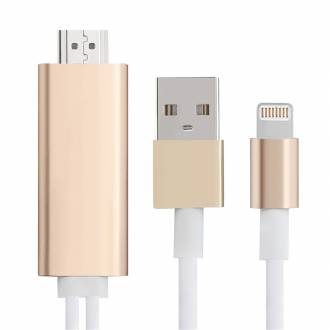 CABLE LIGHTNING 8 PIN A HDMI PARA IPAD / IPHONE