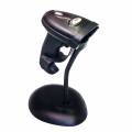 LECTOR CODIGO BARRAS LS-270UN USB LASER NEGRO SOPORTE