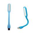 LAMPARA FLEXIBE USB AZUL