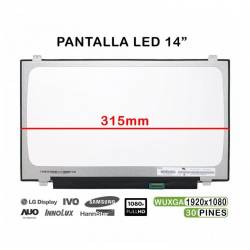 PANTALLA PORTATIL LED 14.0 1920X1080 30PIN 31.5CM