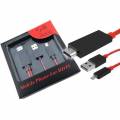 CABLE MHL USB A HDMI PARA SAMSUNG GALAXY S3/NOTE 3/S5