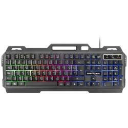 MARS GAMING MK120ES TECLADO GAMING FRGB ALUMINIO SOPORTE SMARTPHONE