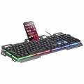 MARS GAMING MK120ES TECLADO GAMING FRGB ALUMINIO SOPORTE SMARTPHONE