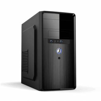PC CASE MPC-24 CAJA mATX NEGRA 500W 2xUSB3.0
