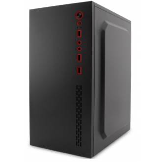 PC CASE MPC-45 CAJA mATX NEGRA SIN FUENTE 2xUSB3.0