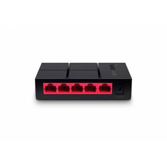 MERCUSYS SWITCH 5 PUERTOS GIGABIT PLASTICO