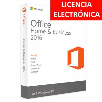 MICROSOFT OFFICE 2016 HOGAR Y EMPRESAS - LICENCIA ELECTRONICA (NO DVD/COA - SOLO CLAVE)