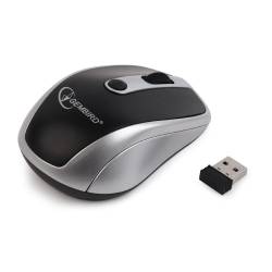 GEMBIRD RATON MUSW-002 USB NEGRO/GRIS INALAMBRICO