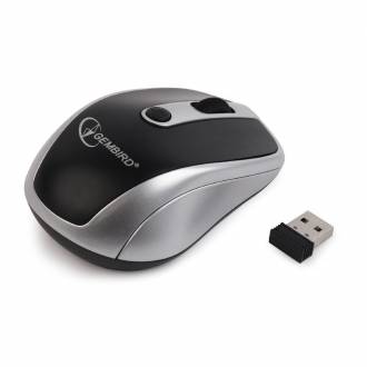 GEMBIRD RATON MUSW-002 USB NEGRO/GRIS INALAMBRICO