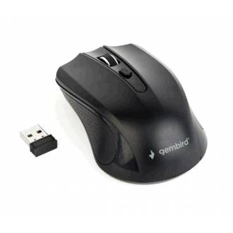 GEMBIRD RATON MUSW-4B-04 USB NEGRO INALAMBRICO