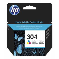HP Nº 304 DeskJet 3720/3730 CABEZAL TRICOLOR - 100 PAG