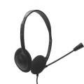 NILOX AURICULARES CON MICROFONO DIADEMA USB