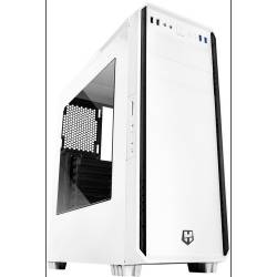 CAJA MICRO ATX NOX HUMMER ZS ZERO 2XUSB3.0 2XUSB2.0 BLANCO