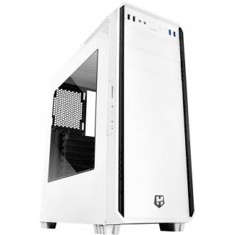CAJA MICRO ATX NOX HUMMER ZS ZERO 2XUSB3.0 2XUSB2.0 BLANCO