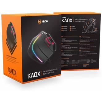 KROM RATON VERTICAL GAMING RGB KAOX
