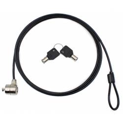 Cable seguridad con doble llave 1.8m