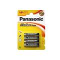 PANASONIC/KODAK PACK 4 PILAS ALCALINAS AAA LR03