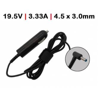 ALIMENTADOR ESPECIFICO 19.5V 3.33A 4.5 X 3.0mm 65W (HP) PARA COCHE