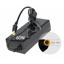 ALIMENTADOR ESPECIFICO 19V 3.15A - 5.5 x 3.0mm - 60 W (SAMSUNG)