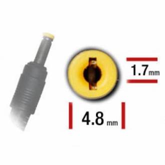 ALIMENTADOR ESPECIFICO 19V 4.74A - 4.8 x 1.7mm - 90 W (HP)