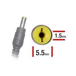 ALIMENTADOR ESPECIFICO 19V 4.74A - 5.5 x 1.5mm - 90 W (ACER)