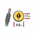 ALIMENTADOR ESPECIFICO 18.5V 3.5A - 4.8 x 1.7mm - 65 W (HP - COMPAQ)