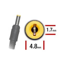 ALIMENTADOR ESPECIFICO 18.5V 3.5A - 4.8 x 1.7mm - 65 W (HP - COMPAQ)