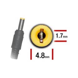 ALIMENTADOR ESPECIFICO 18.5V 4.9A - 4.8 x 1.7mm - 90 W (HP - COMPAQ)