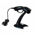 PRIMUX LECTOR CODIGO DE BARRAS LASER NEGRO PT9600LA + SOPORTE