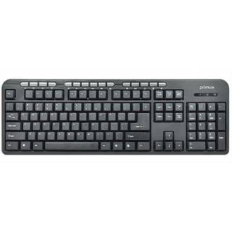 PRIMUX TECLADO MULTIMEDIA NEGRO USB KM1