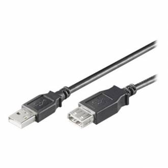 CABLE USB 2.0 TIPO A-A MACHO ---> HEMBRA DE 0.50 Mts.
