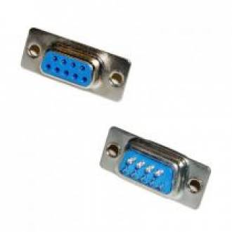 CONECTOR D-SUB 9 PIN HEMBRA PARA SOLDAR