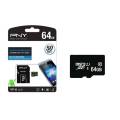 PNY MICRO SD 64GB CLASE 10 + ADAPTADOR