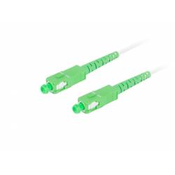 LATIGUILLO FIBRA OPTICA SC/APC SIMPLEX MONOMODO 9/125 - 1.5 METROS