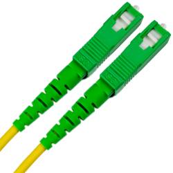 LATIGUILLO FIBRA OPTICA SC/APC SIMPLEX MONOMODO 9/125 - 3 METROS