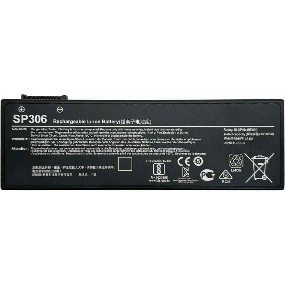 BATERIA COMPATIBLE PARA FUJITSU SIEMENS SP306 / SIEMENS SIMATIC FIELD PG M6 Series