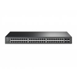 TP-LINK SWITCH 48 PUERTOS 10/100/1000 + 4 SFP RACK (TL-SG2452)