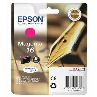 EPSON WF-2010W 2510WF 2520NF 2530WF 2540WF 2630WF 2650DWF MAGENTA 165PAG.