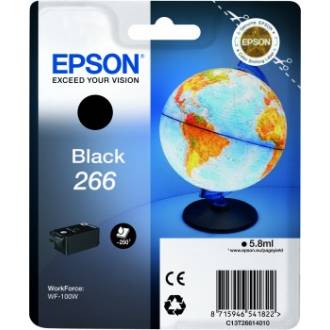 EPSON SINGLE PACK 266 WF100W NEGRO
