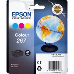 EPSON SINGLE PACK 267 WF100W COLOR