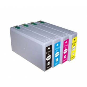 COMPATIBLE CON EPSON T7901 T7911 T7891 WF-5110DW AMARILLO