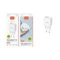 CARGADOR USB + TYPE C 25W BLANCO