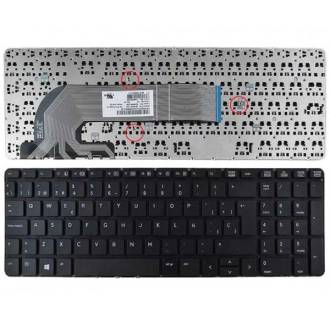 TECLADO COMPATIBLE HP 450 G0 G1 / 455 G1 G470 G1 NEGRO SIN MARCO