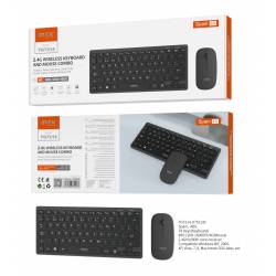 MTK TECLADO + RATON INALAMBRICO NEGRO