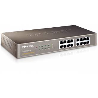 TP-LINK SWITCH 16 PUERTOS 10/100 ESCRITORIO RACK