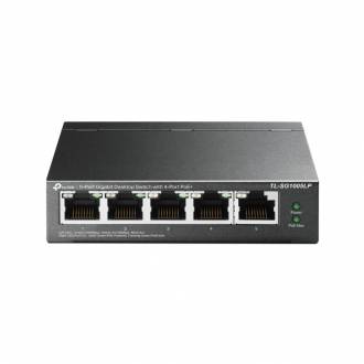 TP-LINK SWITCH 5 PUERTOS GIGABIT PLASTICO - 4 PUERTOS POE