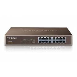 TP-LINK SWITCH 16 PUERTOS 10/100/1000 NO-GESTIONABLE SOBREMESA/RACK