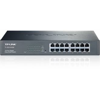 TP-LINK SWITCH 16 PUERTOS 10/100/1000 GESTIONABLE SOBREMESA/RACK