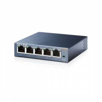 TP-LINK SWITCH 5 PUERTOS 10/100/1000 CARCASA METALICA NO RACK
