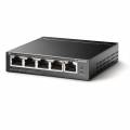 TP-LINK SWITCH 5 PUERTOS 10/100/1000 GIGABIT (4 PUERTOS POE) 802.3af